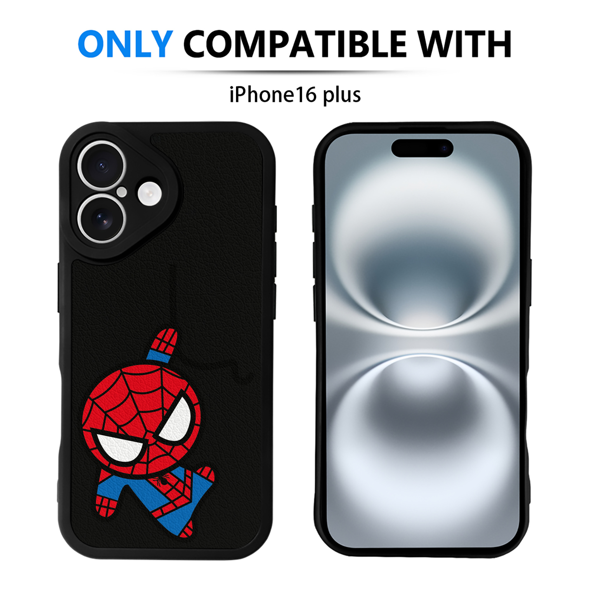 （画像用） アベンジャーズ The Avengers 【iPhone 16シリーズ対応】シリコンスマホケース（レザー調） 材質：シリコン